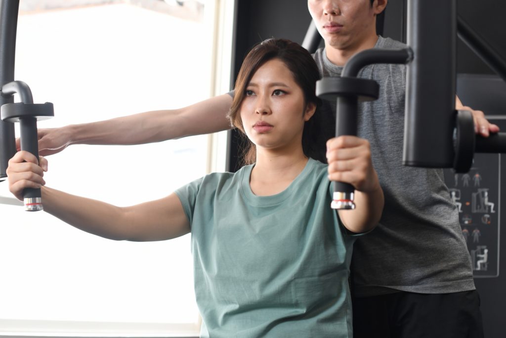 パーソナルトレーニング風景